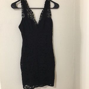 Lace Topshop dress